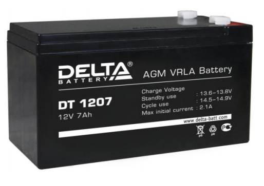 Аккумулятор для эхолота DELTA DT 1207